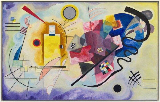 Kandinsky Jaune-Rouge-Bleu, 1925