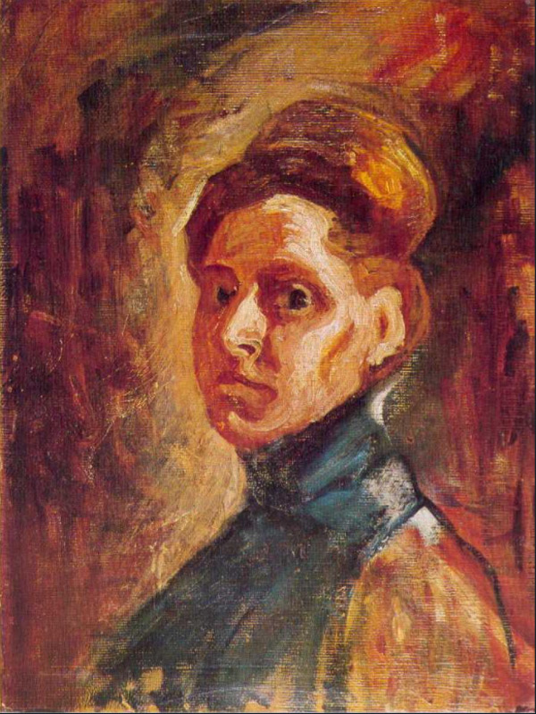 Self-portrait, 1907 - Nadezda Petrovic