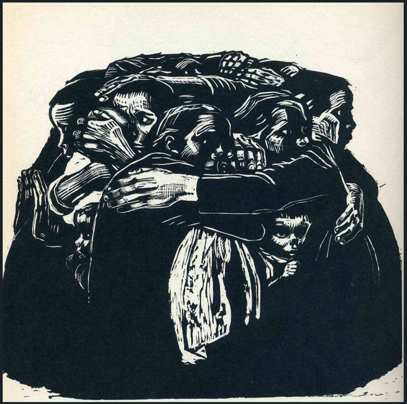 Kathe Kollwitz, "The mothers" 1922