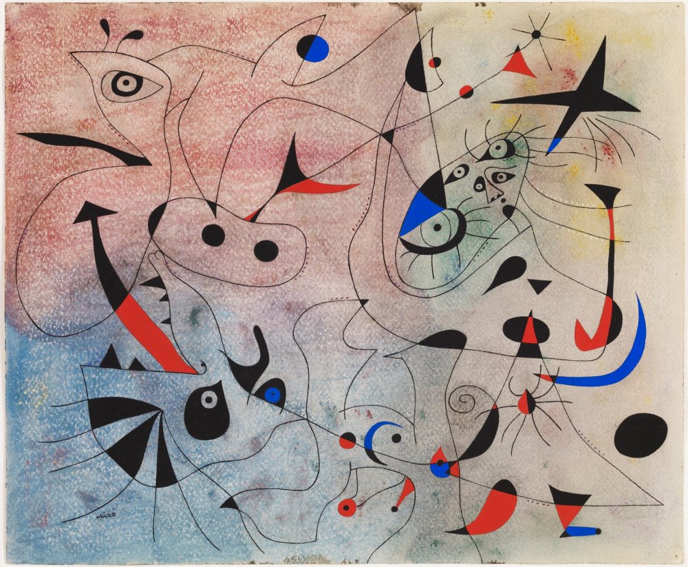 Joan Miró, La estrella matinal, 1940
