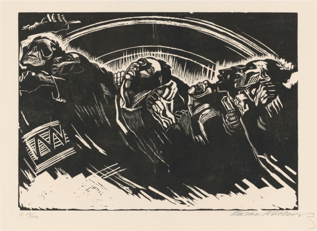 The Volunteers, 1922 - Käthe Kollwitz